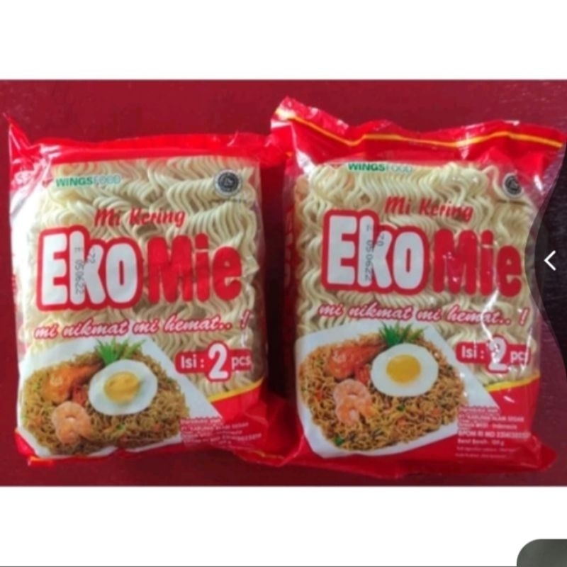 

Mie Eko Kering Instan Ekomie Isi 2 Pcs 120 Gram