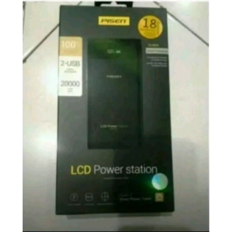 powerbank pisen 20.000mah