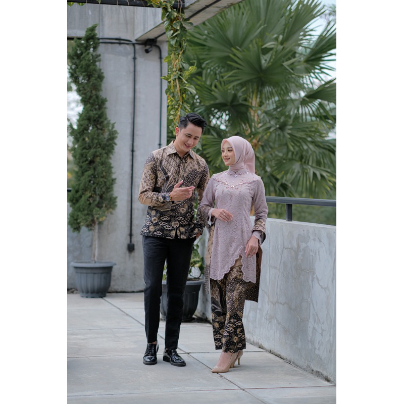 Widbatik - Set Couple Batik dan Kebaya Kinara