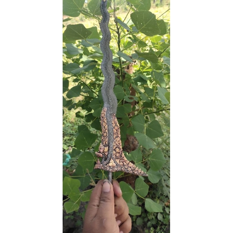 Keris Nogo Rojo kinatah luk 13