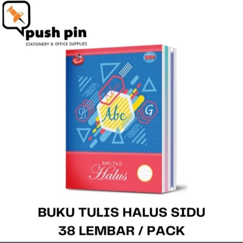 

Sidu Buku Tulis Halus Kasar Garis 3