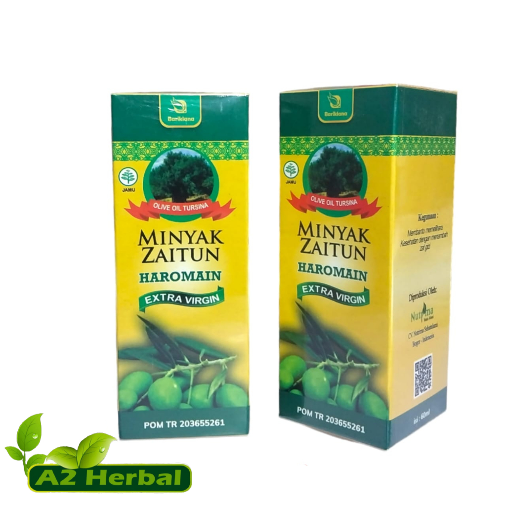 

Minyak Zaitun Haromain Extra Virgin Olive Oil 60ml