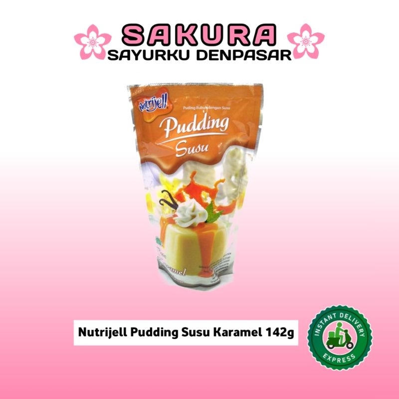 

Pudding Susu Nutrijell Rasa Karamel 142g - SAKURA