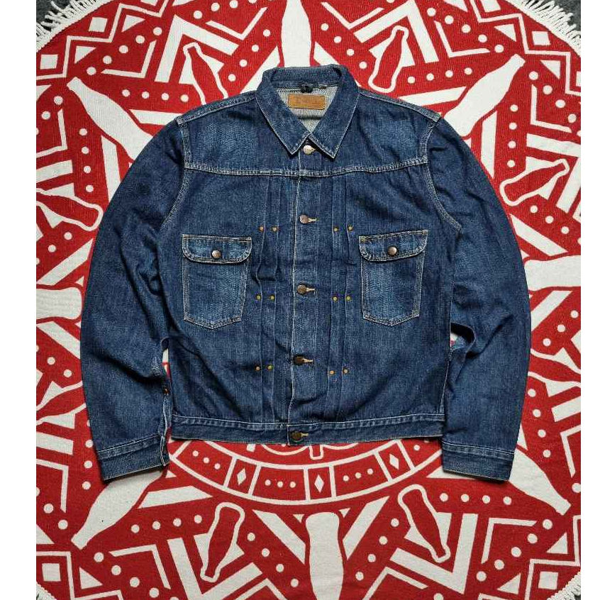 Vintage Maverick blue bell Selvedge trucker jacket denim type 2