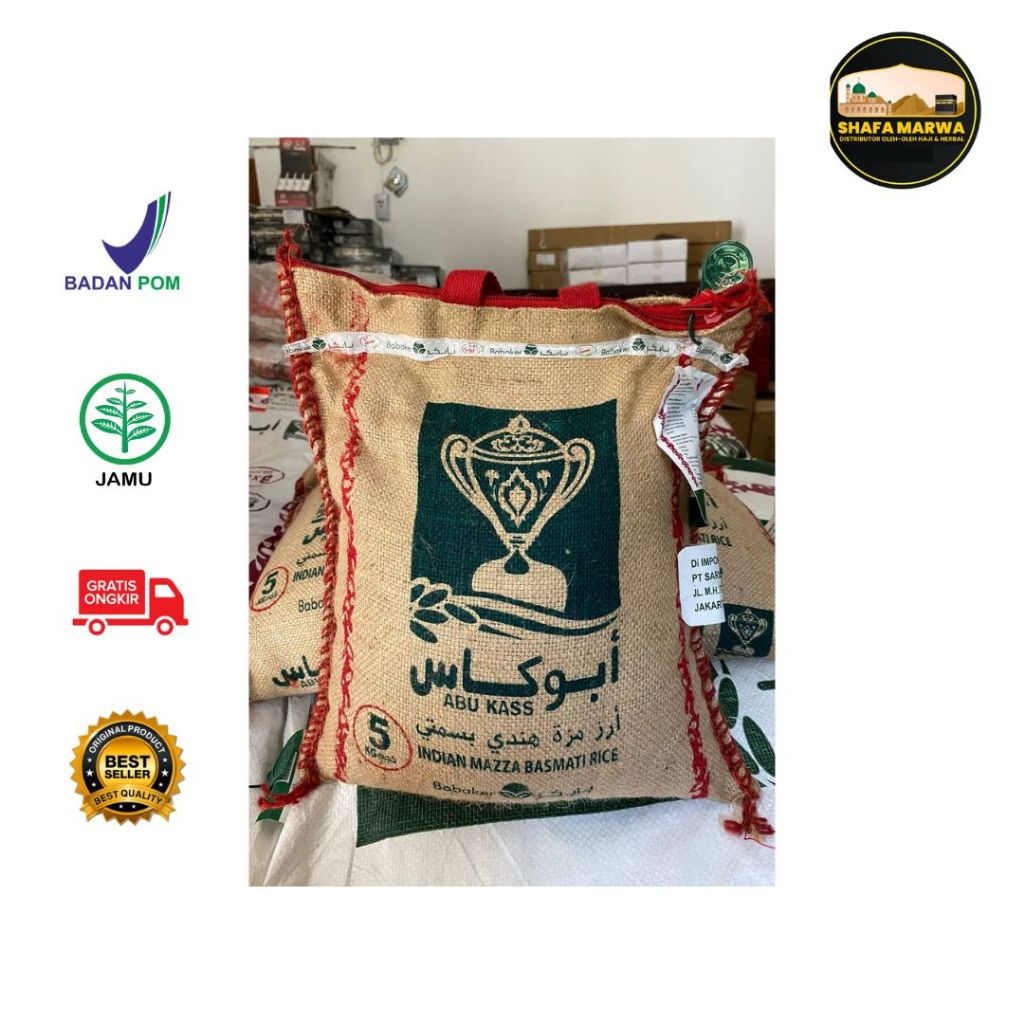 

Basmati Abu Dass 5kg beras arab asli