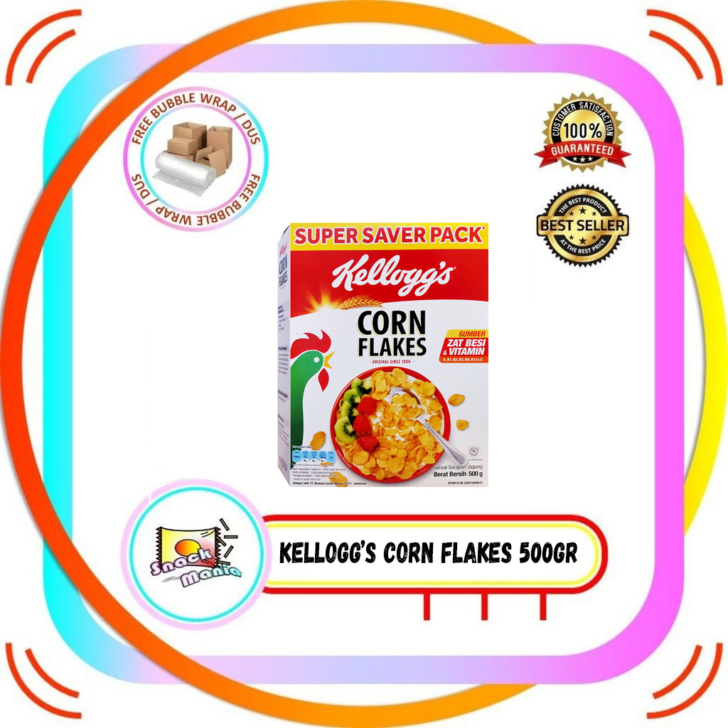 

KELLOGG'S Kelloggs Kellogs Corn Flakes 500 gr Sereal Jagung