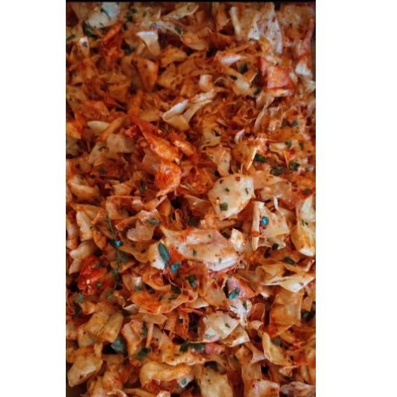

keripik singkong pedas daun jeruk 1 kg