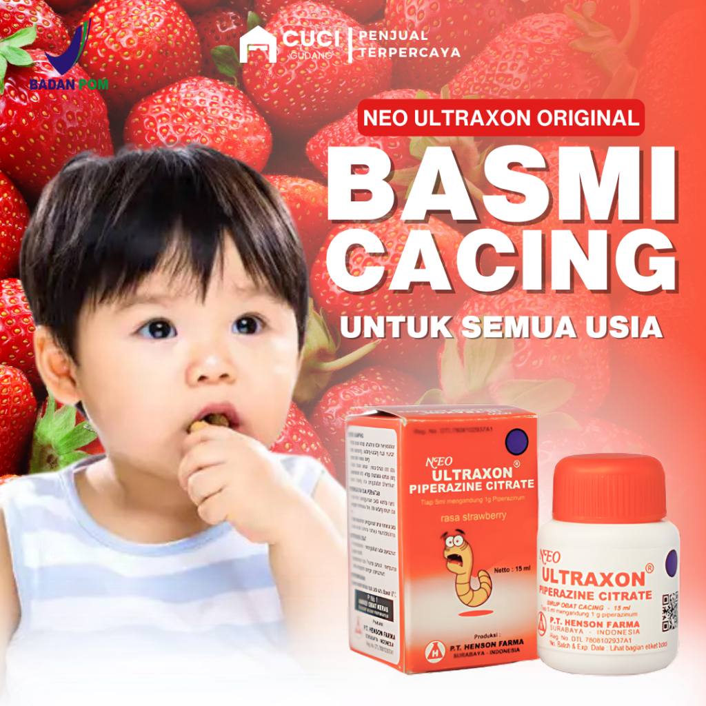Kapsul Cacing Untuk Tipes Obat Cacingan Cair Anak Dewasa Penambah Napsu Makan Penggemuk Badan