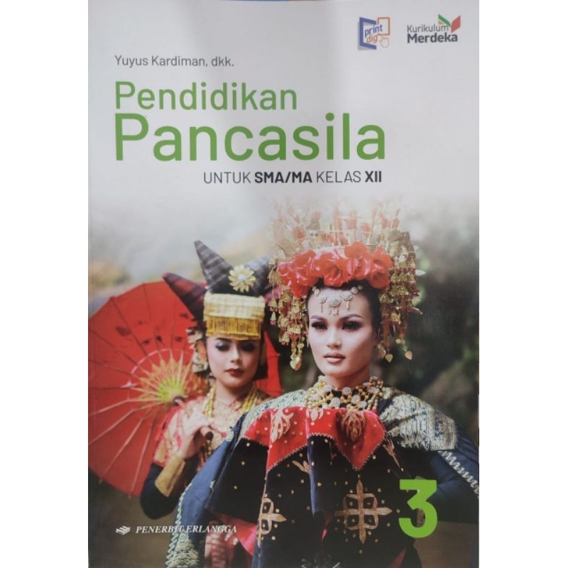 PENDIDIKAN  PANCASILA SMA KELAS 3 KM ERLANGGA YUYUS KARDIMAN