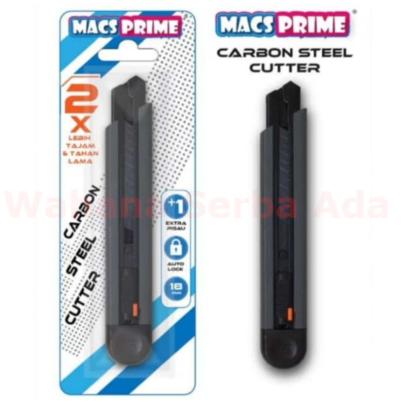 

Pisau Cuter Besi Besar / Pemotong MACS PRIME Carbon Steel Cutter