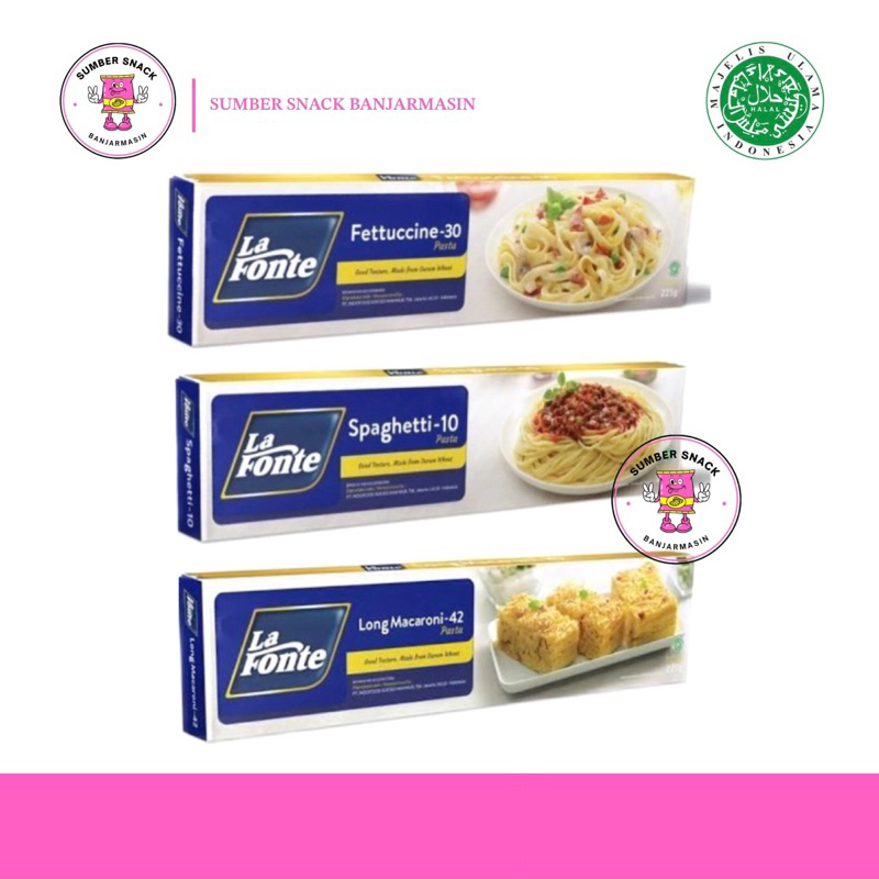 

La Fonte Pasta (3 Varian) (225g)