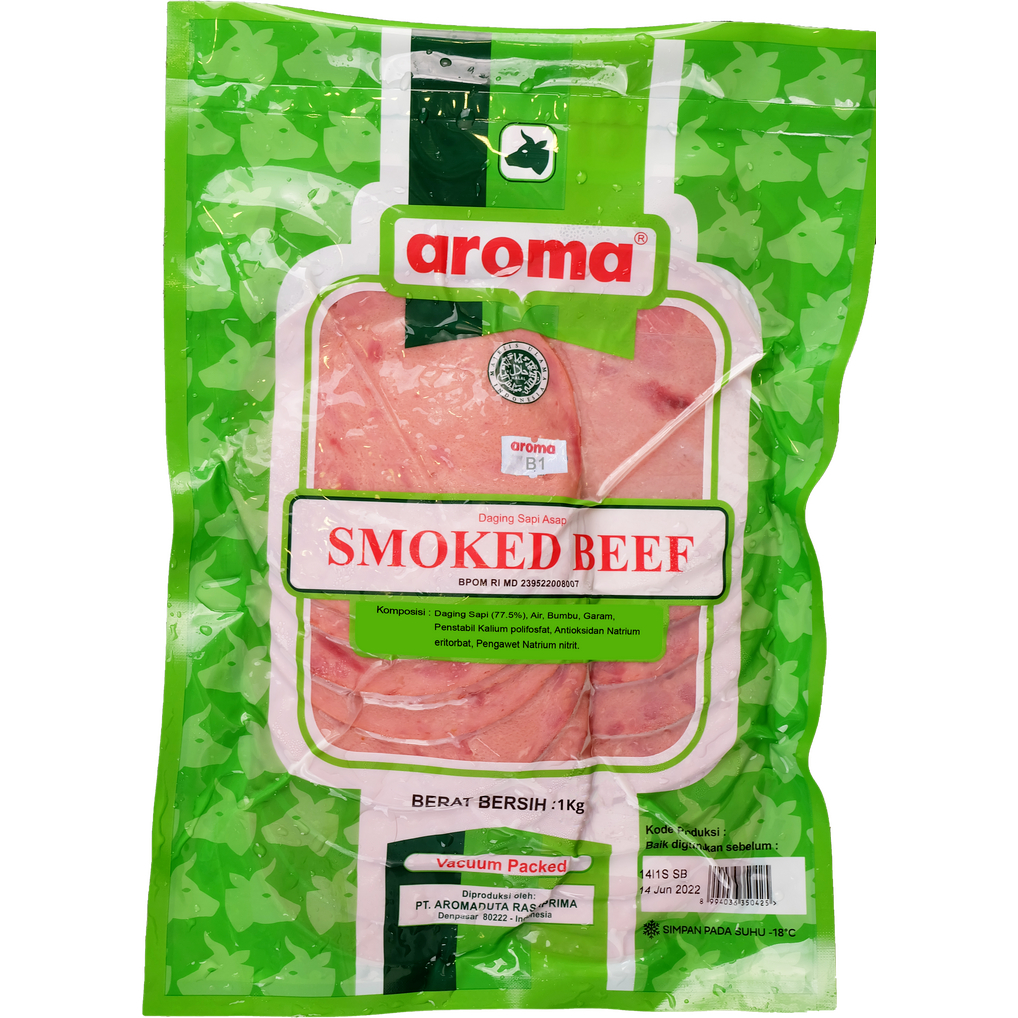 Aroma Smoked Beef 1kg / Smoked Beef