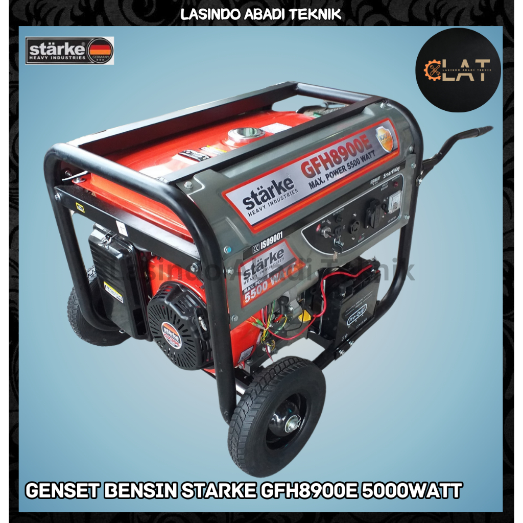 Generator Genset GFH8900E Bensin 5000 Watt Starke GFH 8900 E TERBAIK