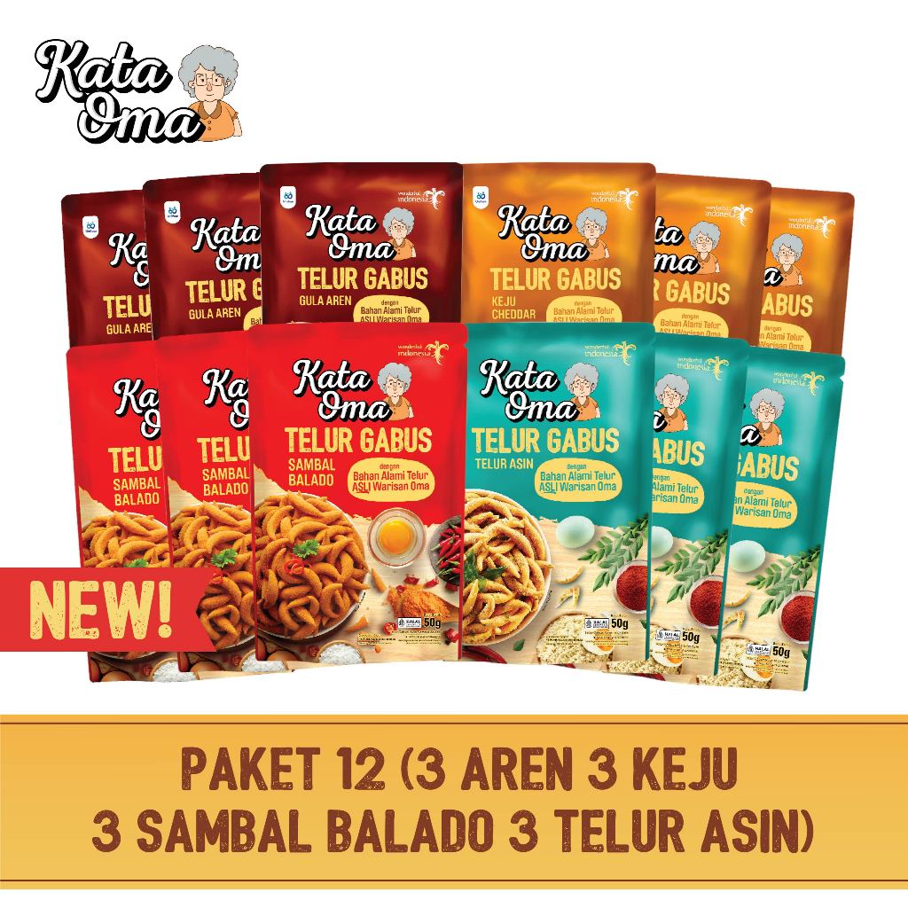 

Kata Oma Telur Gabus Paket Isi 12