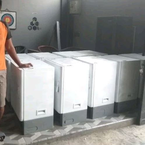 Rak server outdoor Box server outdoor 1 pintu Box Rak server BTS