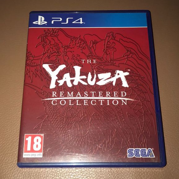 [PS4] The Yakuza Remastered Collection (Region 2 / English) BD Kaset PS 4 CD Games Playstation PS5 5