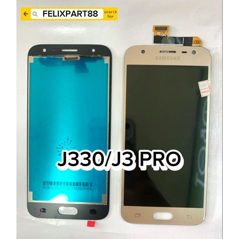 LCD + TOUCHSCREEN SAMSUNG GALAXY J3 PRO 2017 J330 LCD + TS FULLSET J3 PRO
