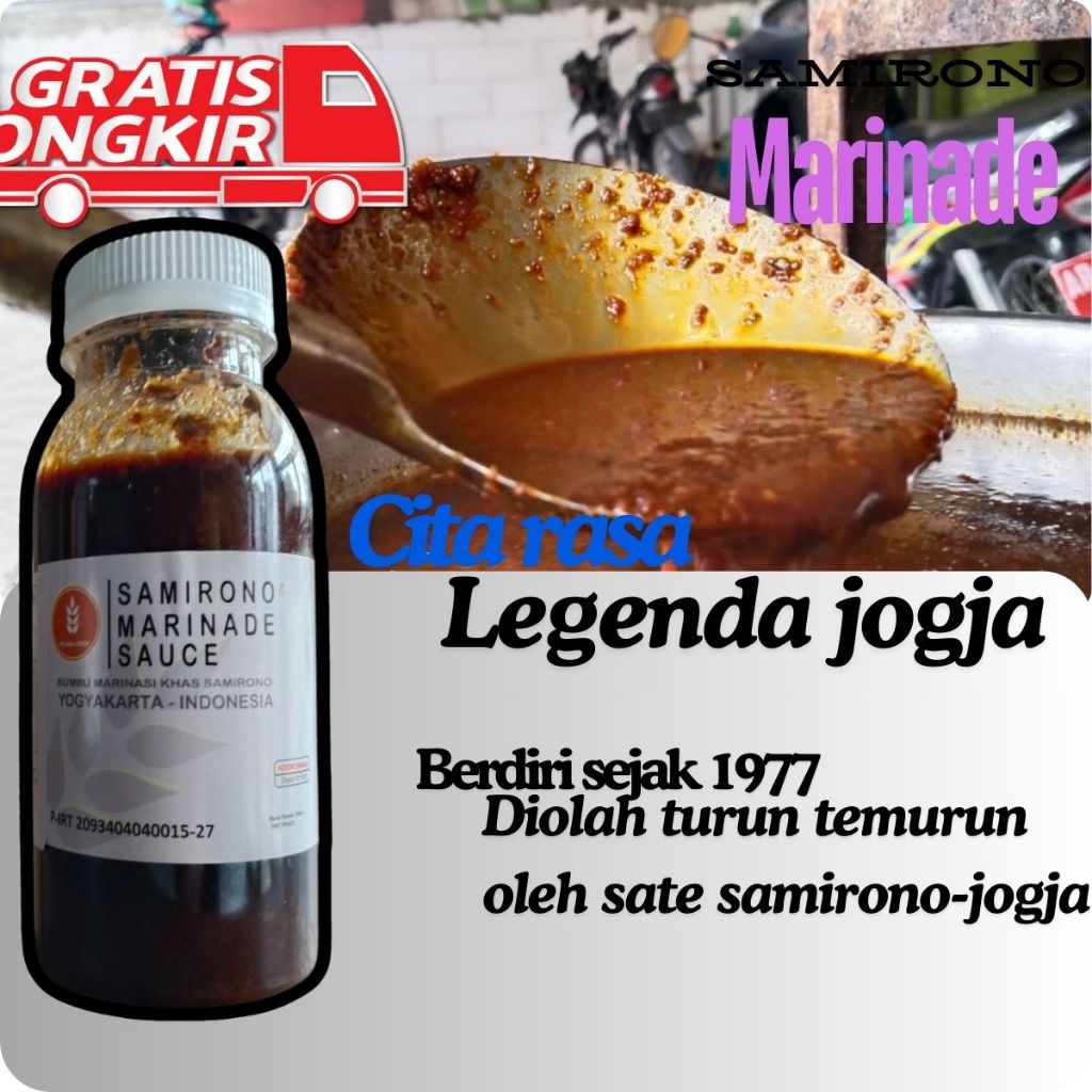 

BUmbu Marinasi Panggang dengan Rasa Khas Legenda Jogja Vitaria Food - Samirono 100m COD - FReong