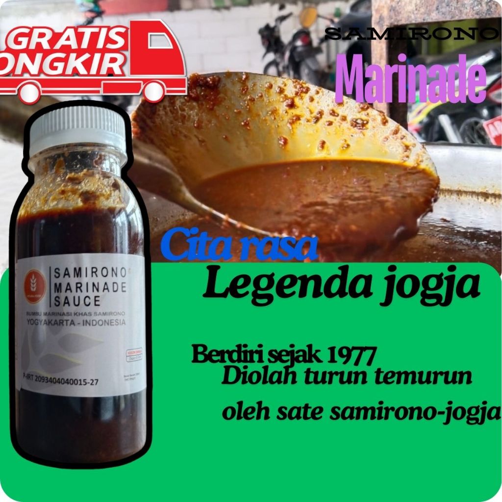 

Bumbu Bakar Mewah Panggangan/Bakaran/Grill Khas Legenda Jogja Vitaria Food - Samirono 100ml
