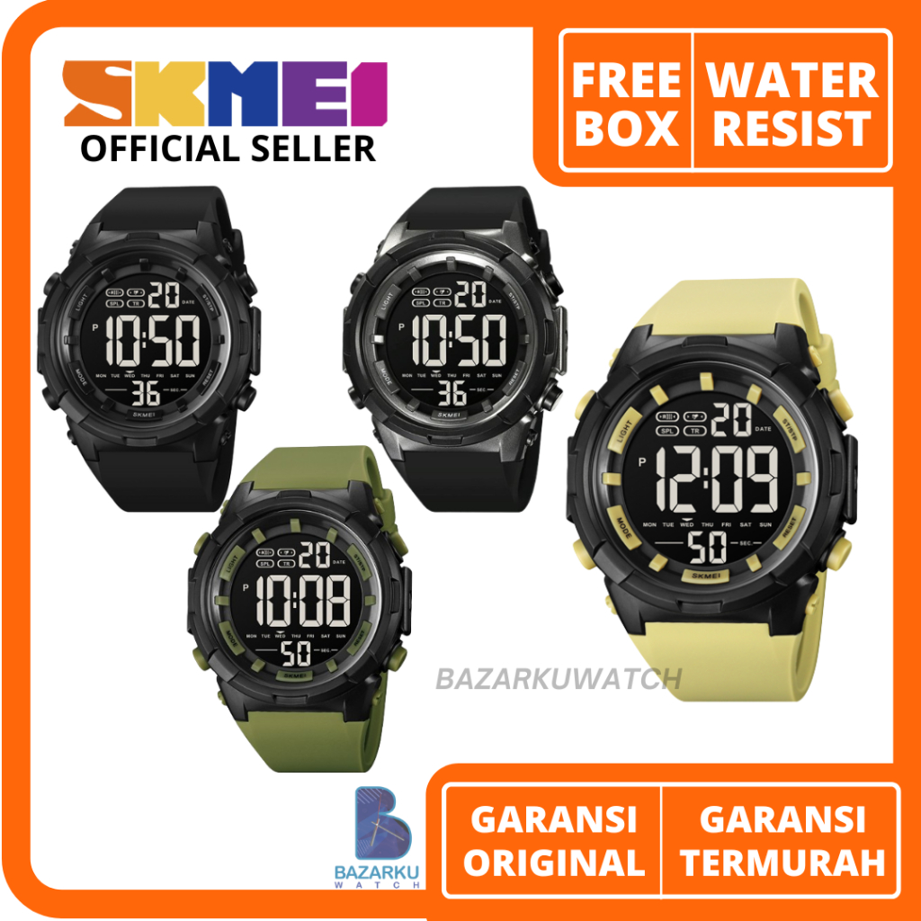 Jam Tangan Skmei 1845 Jam Tangan Pria Jam Tangan Cowok Sport SKMEI Jam Tangan Sport Jam Tangan Karet