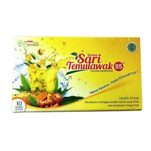 

85 SARI TEMULAWAK CURCUMA XANTHORRHIZA 10X20GR