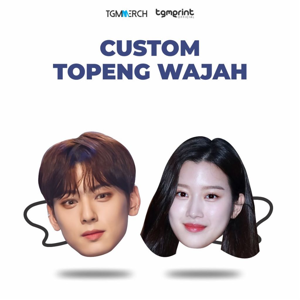 TGM MERCH - Cetak Custom Topeng Wajah
