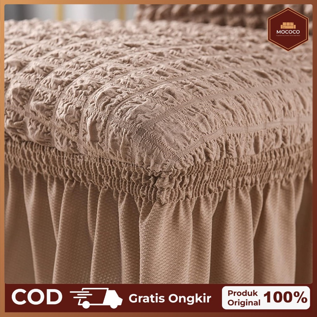RB Cod Sarung Kursi Meja Makan Sarung Kain Kursi Bangku Makan / Cover Sarung Kursi Makan Elastis