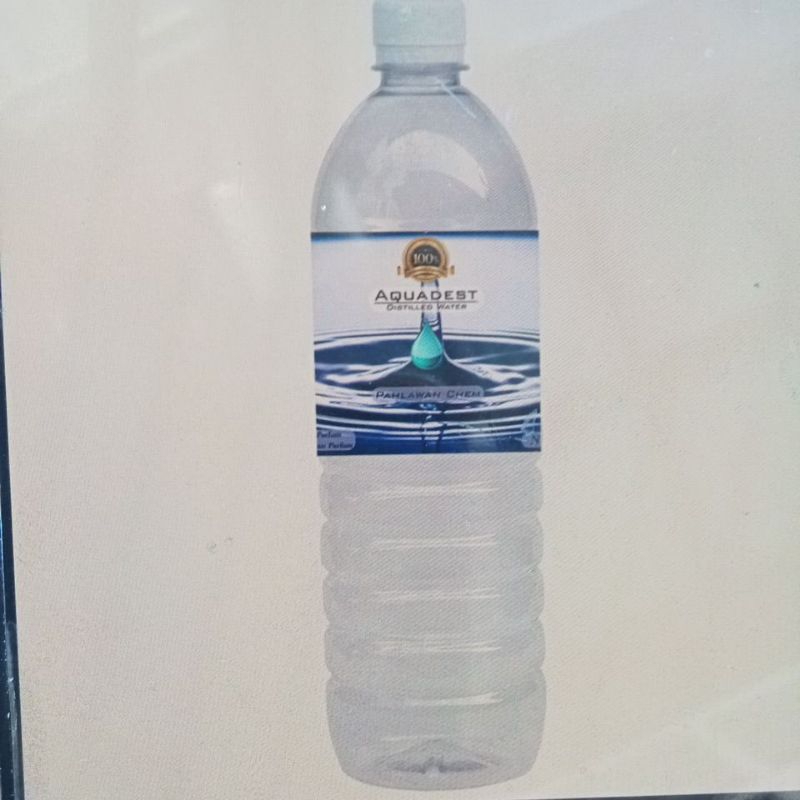aquadest 1L / aquadest pure campuran parfum water / distiled water /air parfum