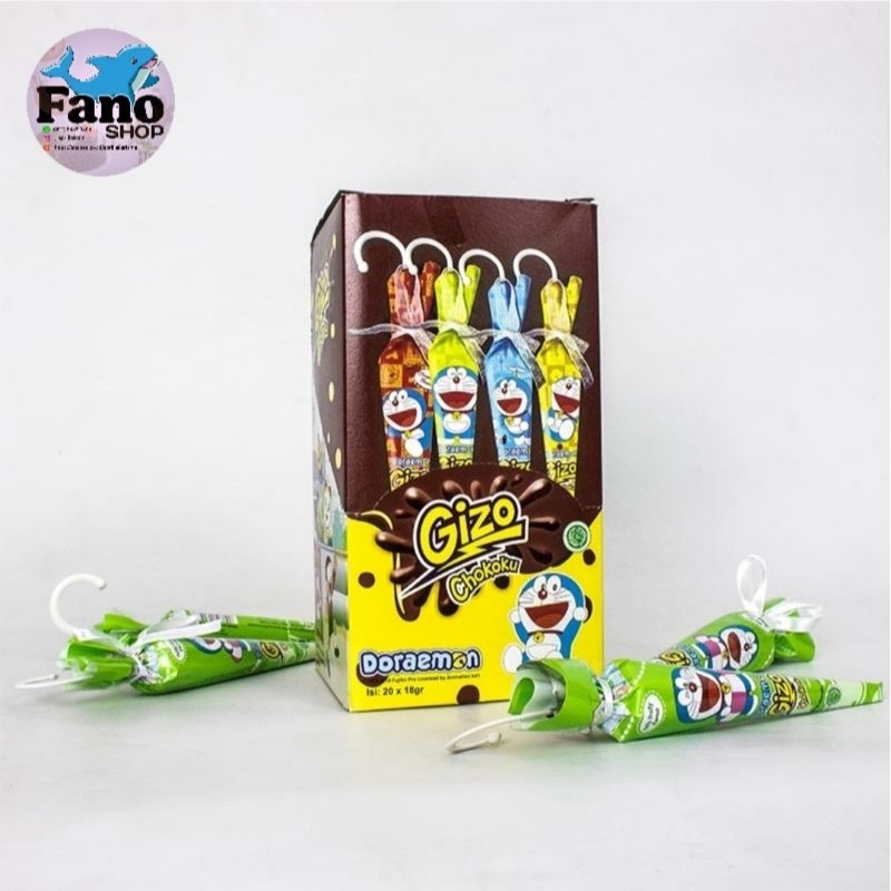

Gizo Chokoku Wafer Cokelat Payung 15 Gram (1 Dos Isi 20 Pcs)