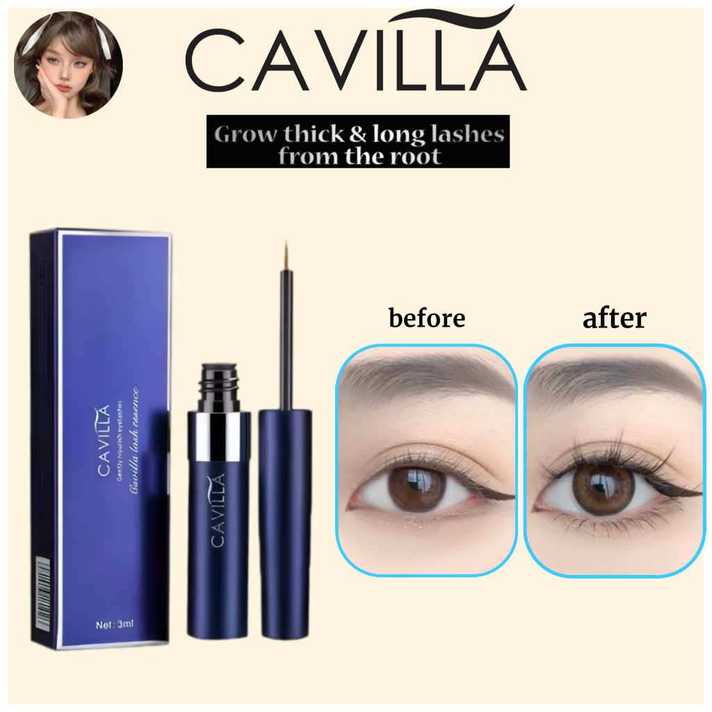 Cavilla Eyelash Essense/ Cavilla Eyelash Serum 3ml (100% ORIGINAL)