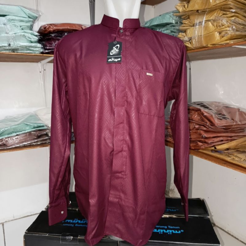 Baju Kemeja Koko Kemko Sultan Ahya By Ammu Collection Asli