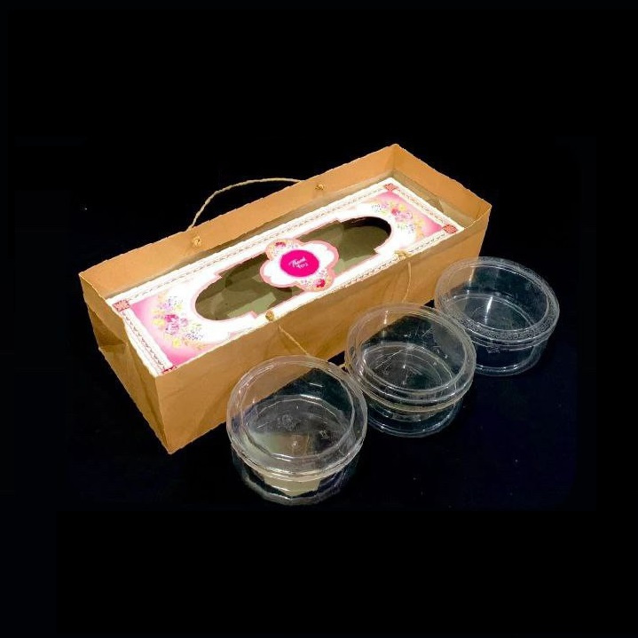 

(10 Pcs) Paper Bag Box Bolu Gulung Goodie Bag Toples 500 Gram Isi 3 Kemasan Box Roll Cake 17x45x13
