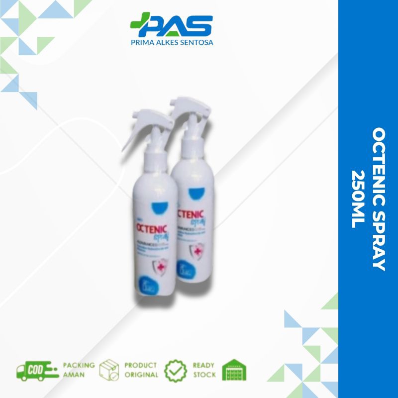 Octenic Spray 250ml / Perawatan Luka / Luka Bakar / Luka Diabetes