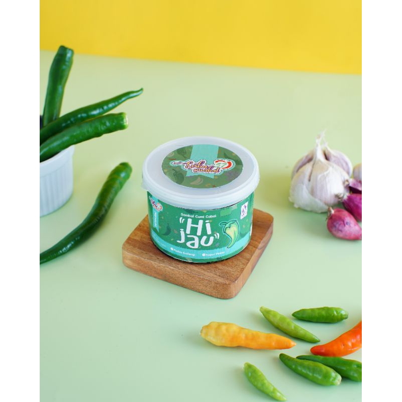 

cumi cabe ijo / cumi lombok ijo / baby cumi / sambal ijo