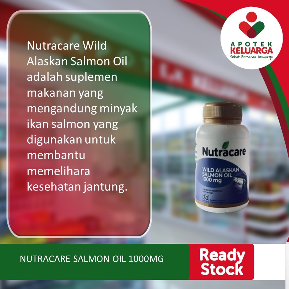 Nutracare Wild Alaskan Salmon Oil 30 Tablet
