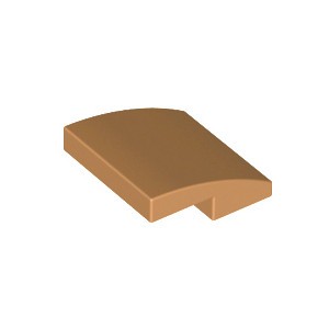 Lego Medium Nougat Part 15068 Slope, Curved 2 x 2