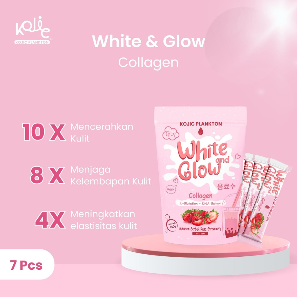 KOJIC PLANKTON WHITE GLOW COLLAGEN 140 GR