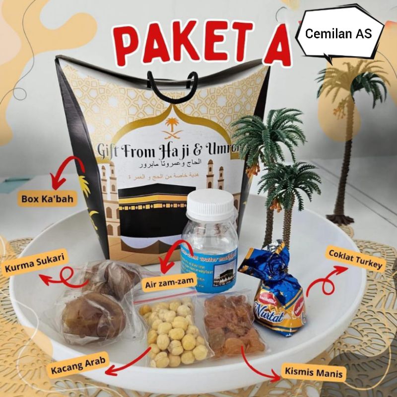 

Paket oleh oleh haji dan umroh paket A