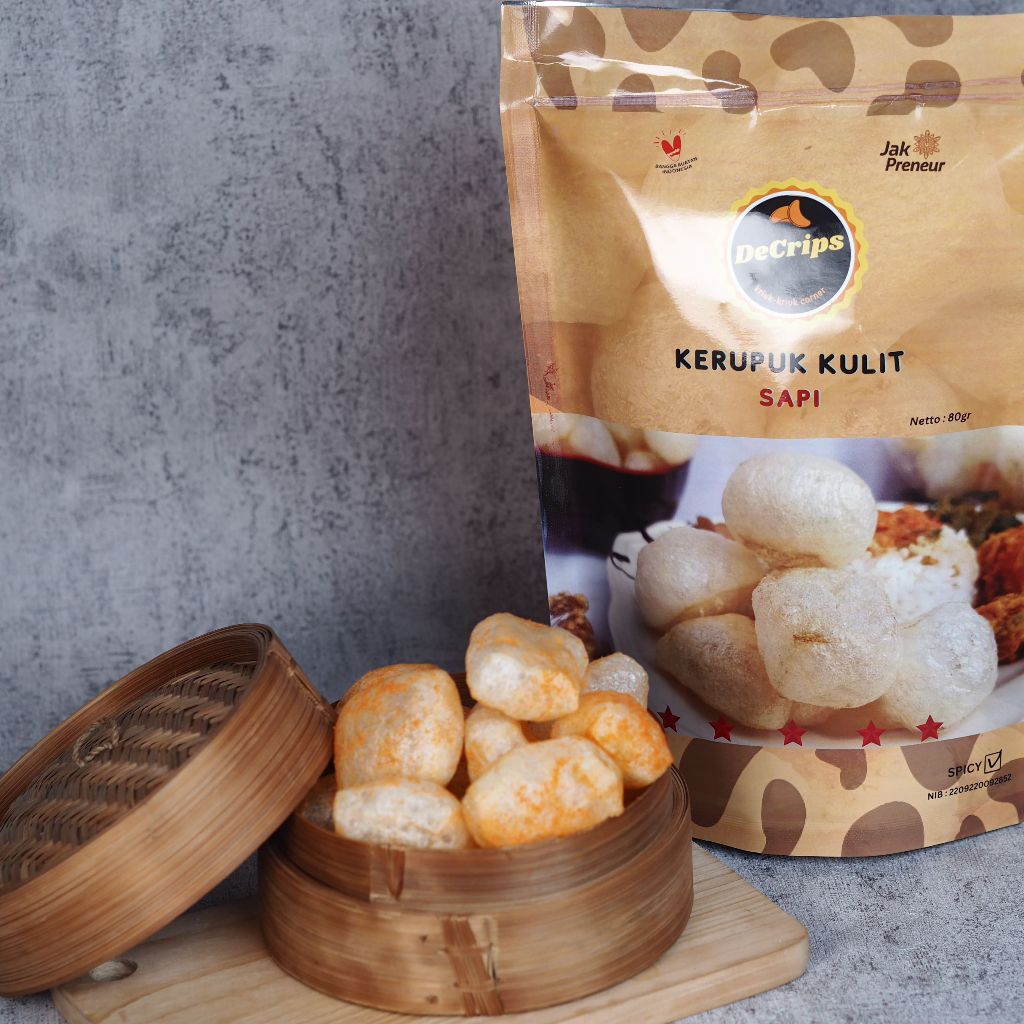 

decrips spicy flavour (rasa pedas banget) kemasan kenyang