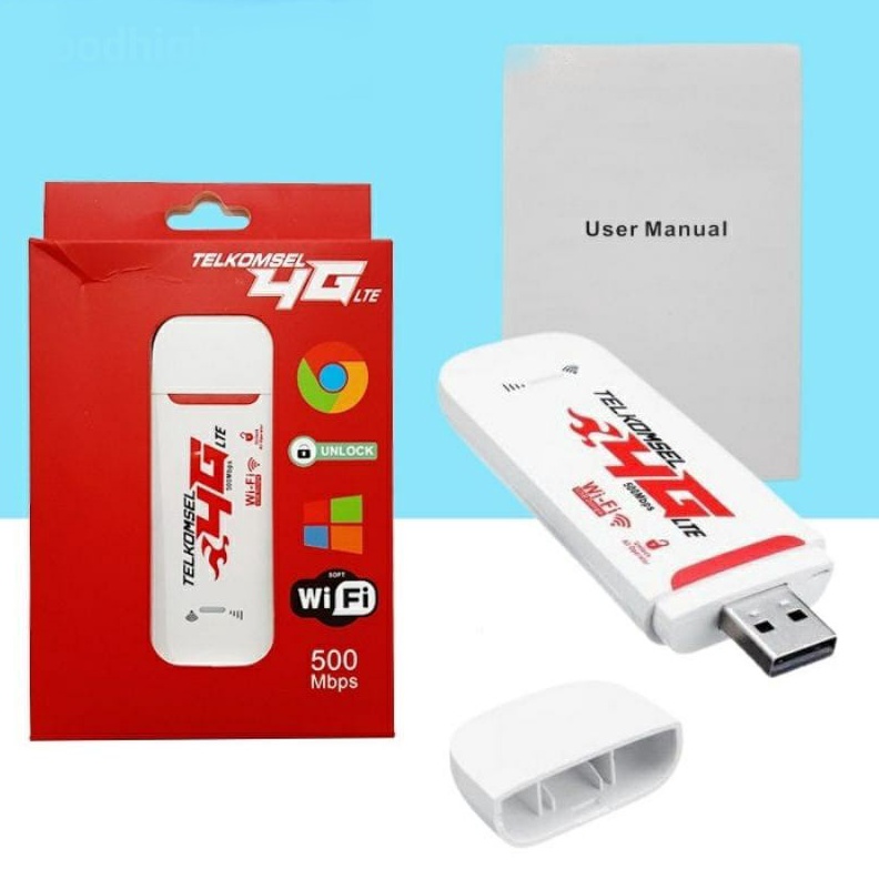 KODE X58W Modem Wifi Mifi 4G LTE Modem USB 5mbps Unlock Modem Usb 4G TELKOMSEL 5Mbps Wifi Mifi All O