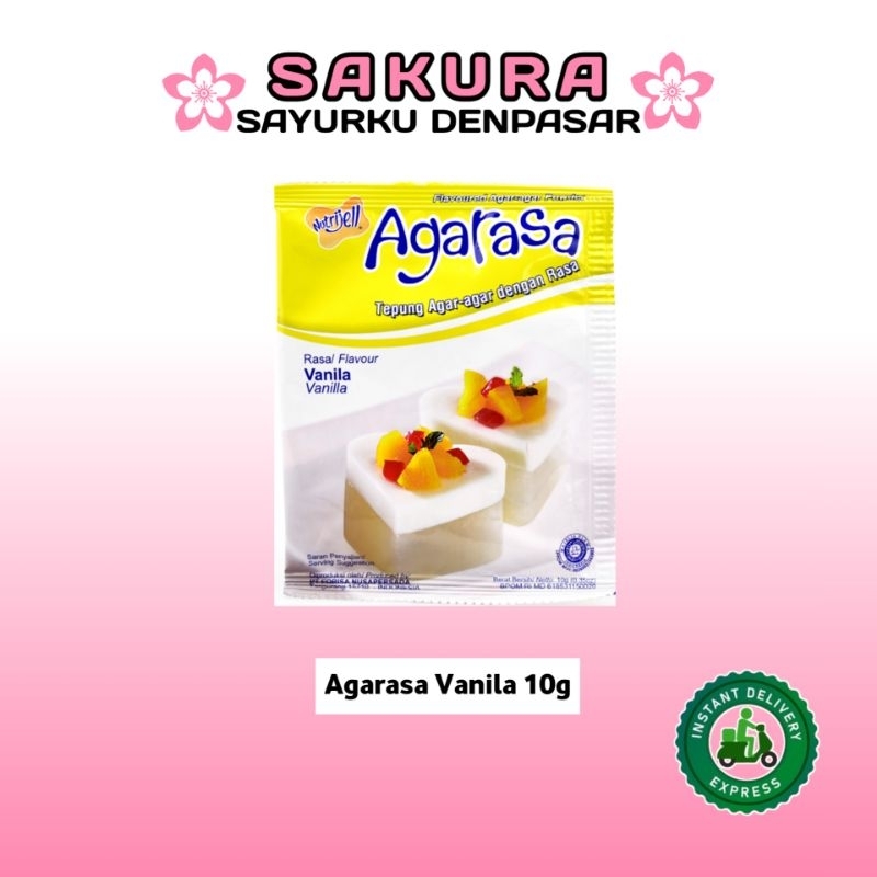 

Nutrijell Agarasa Rasa Vanila 10g - SAKURA