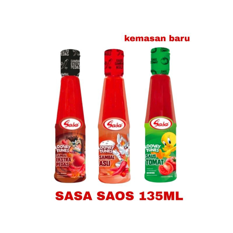 

SASA Saus Sambal Asli, Extra Pedas, Tomat BOTOL 135 ML