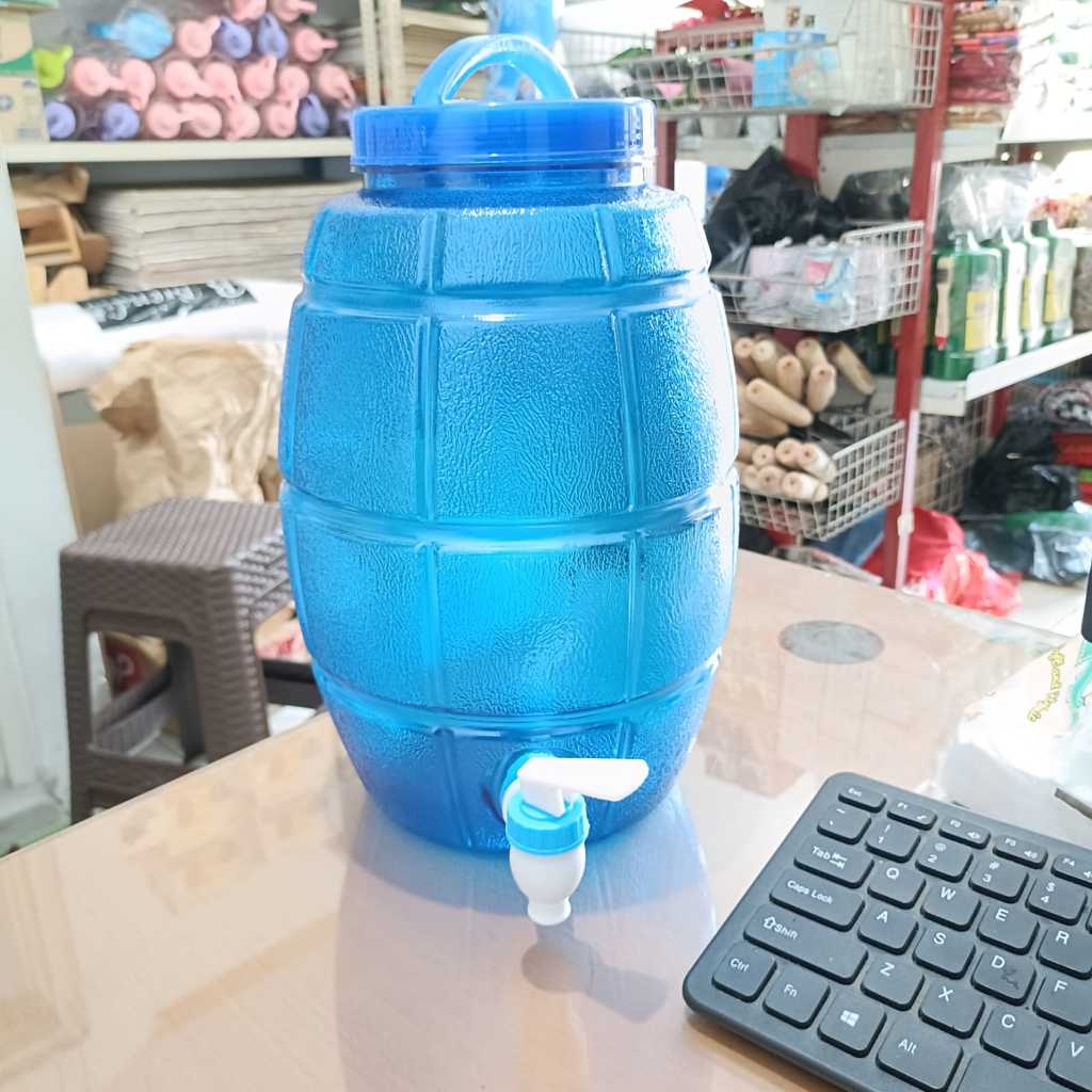 Galon Air Minum 5 Liter Galon Mini 6 Liter Kran Galon Dispenser 6 Liter kran