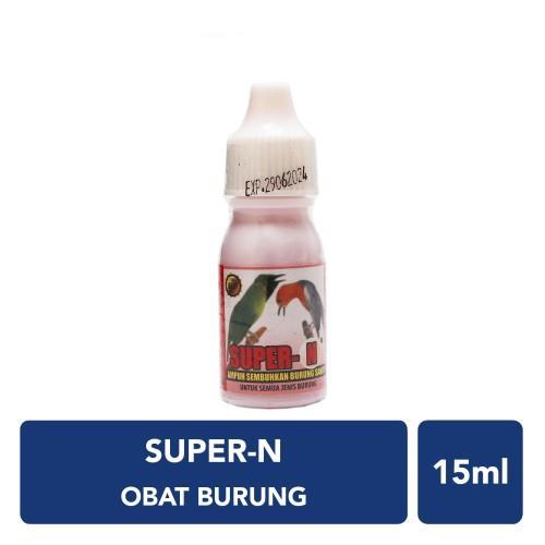 SR Super N super-N Vitamin Obat Burung Kicau Murai Lovebird Kacer