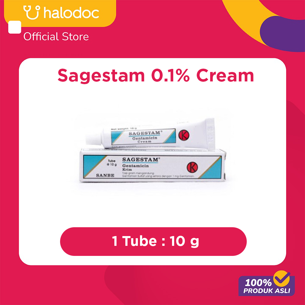Sagestam 0.1% Cream 10 G