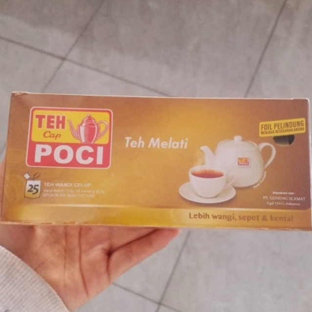 

Teh Poci Teh Melati Asli Pack 25 x 2g Harga Grosir