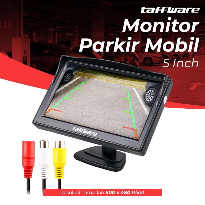 Monitor TV Parkir Mobil TFT LCD 5 Inch