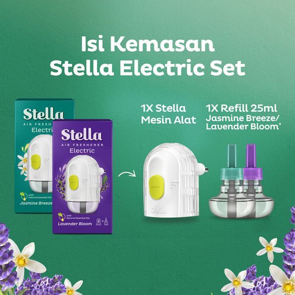 Stella Air Freshener Electric Set - Pengharum Pewangi Ruangan Elektrik