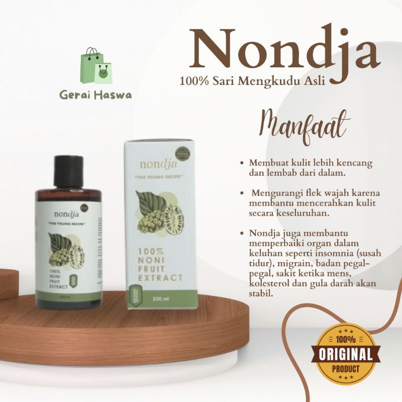 

HERBAMOUR - NONDJA SARI BUAH NONI ASLI MENURUNKAN KOLESTEROL DAN TEKANAN DARAH