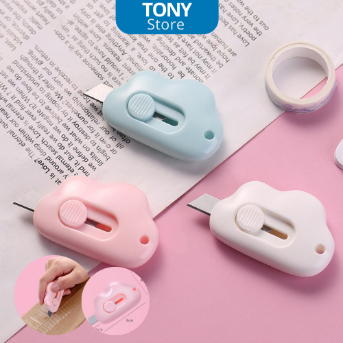 

Mini CUTTER Portable lucu / Pisau Pemotong Kertas / PAKET UNBOXING SERBAGUNA cutter mini